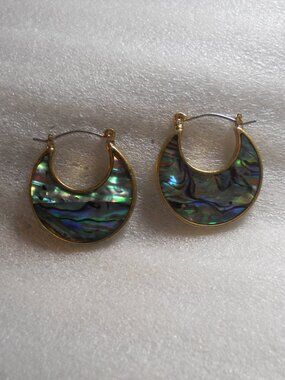 Chaps - Abalone Earrings   930
